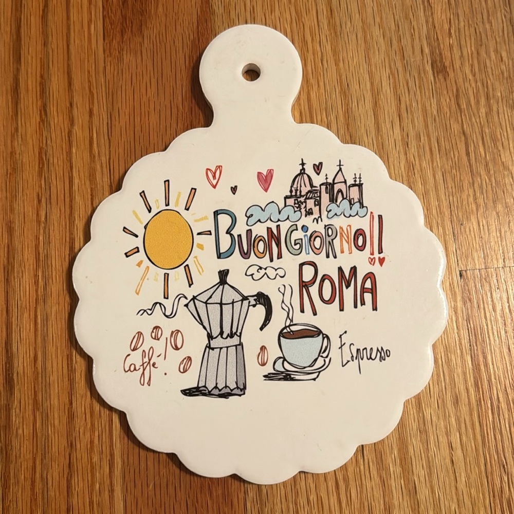 Rome Italy Trivet or Cutting Board